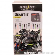 Nite Ize Gear Tie ClippableTwist Tie Gravity Bin 100 Pieces 550616966